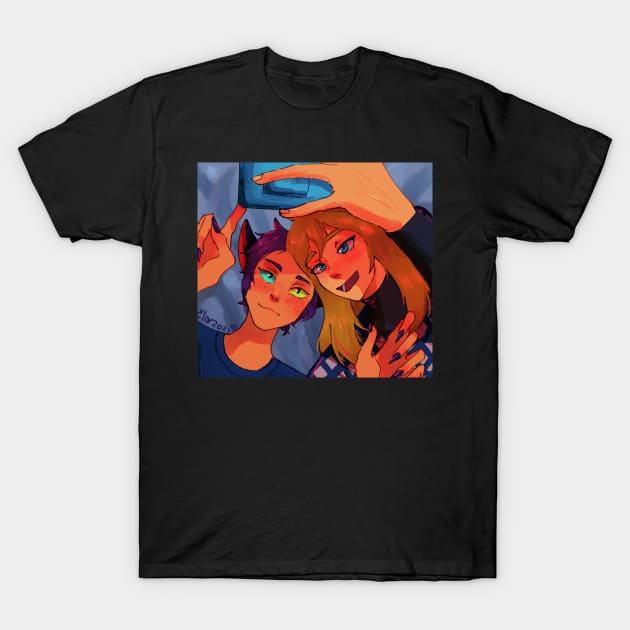 Catra And Adora T-Shirt by Elar